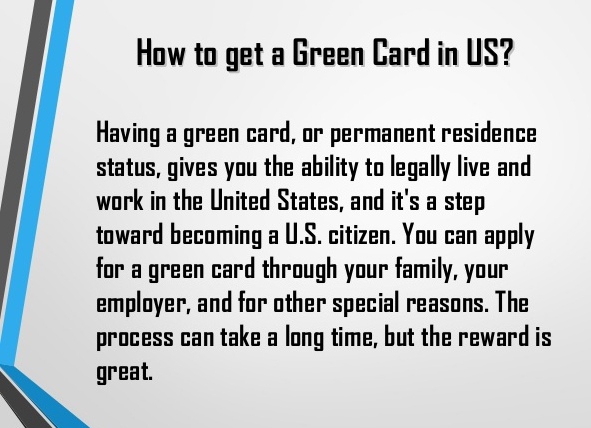 comment obtenir la carte verte etats unis