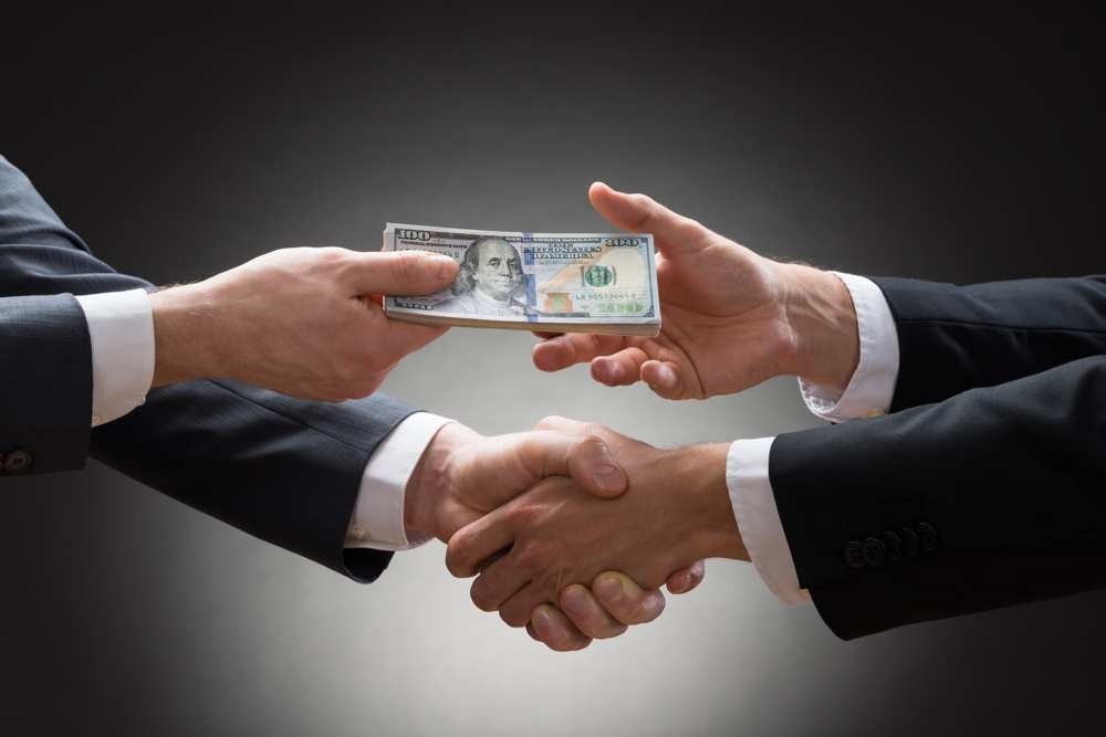 Composante corruption dans les actions des fonctionnaires