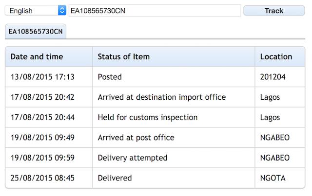 Identifiant EMS