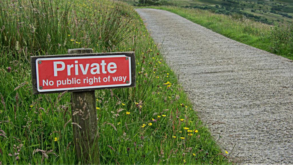 enregistrement de servitude publique