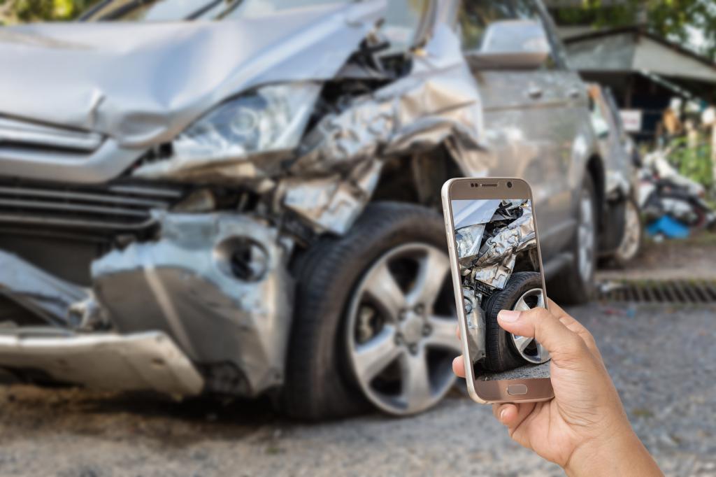 schéma d'accident de la route