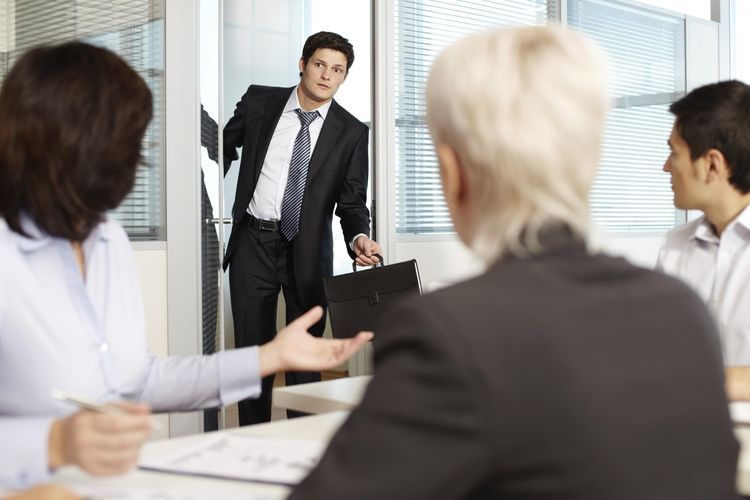 réprimande au travail