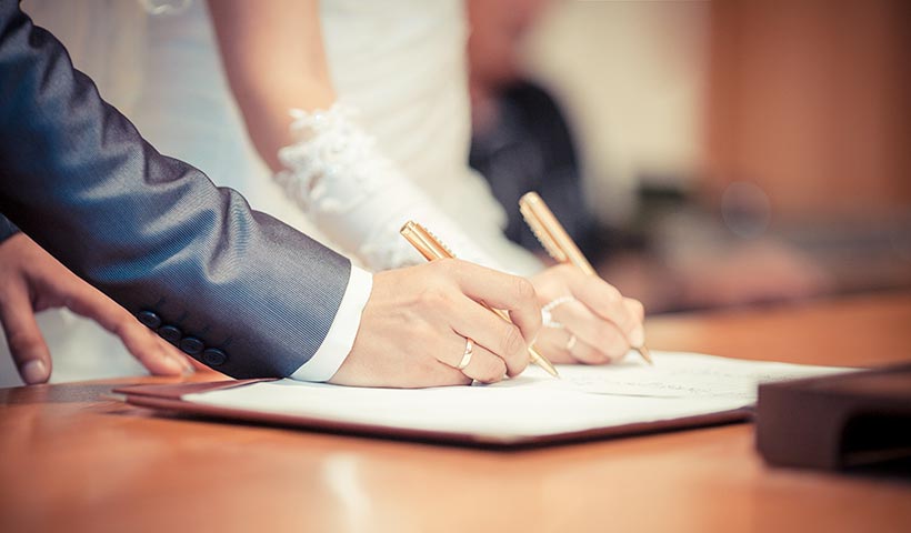 demande de mariage pour mariage
