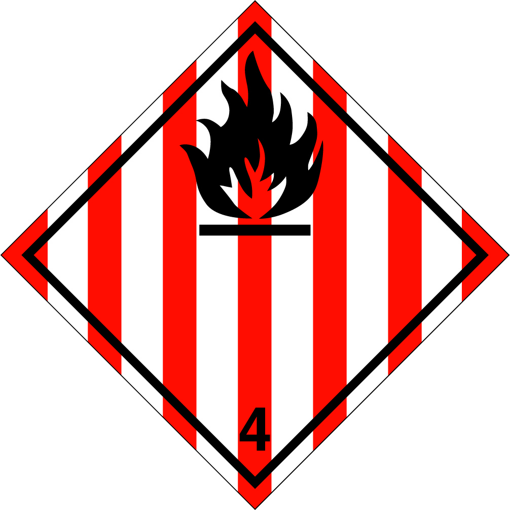 Matières solides inflammables