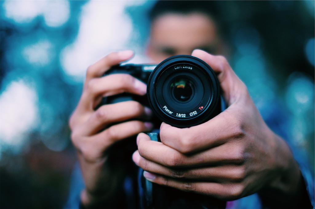 Prendre une photo dans un lieu public