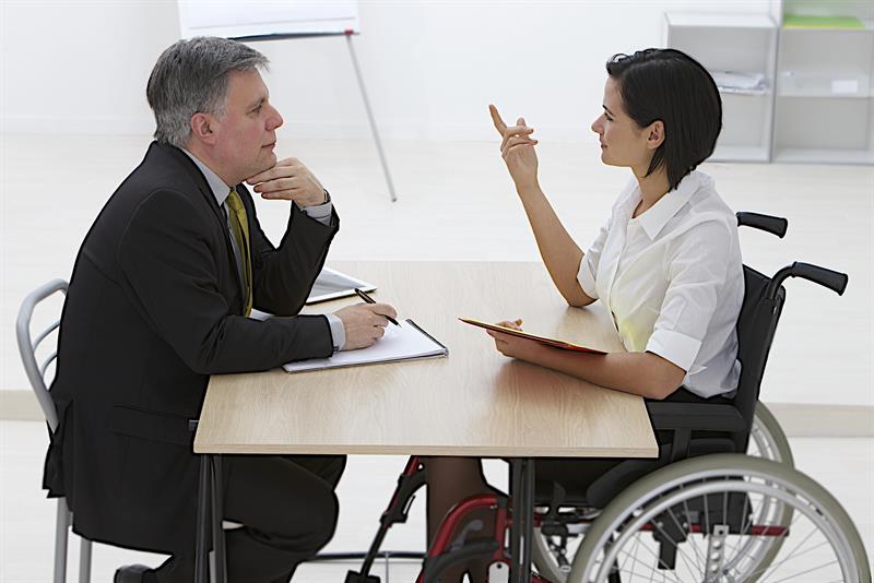 étudiant handicapé