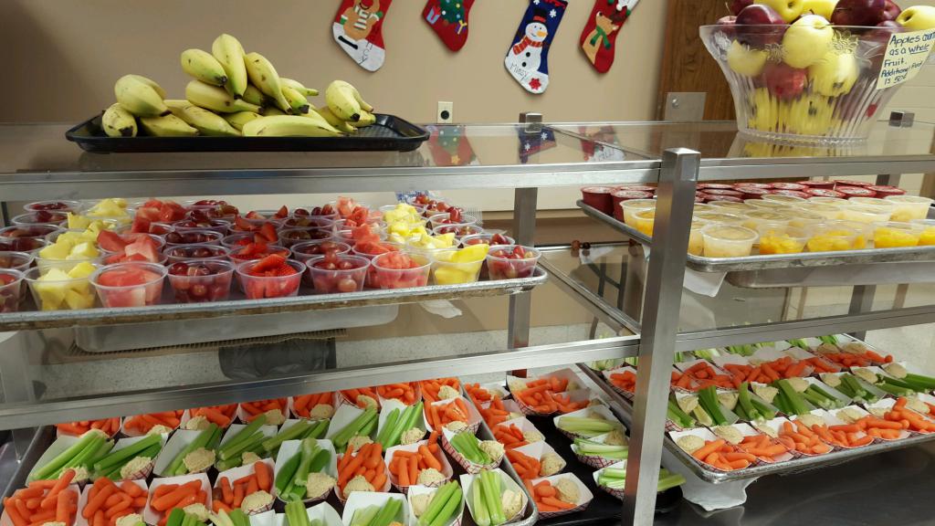 Buffet de l'école