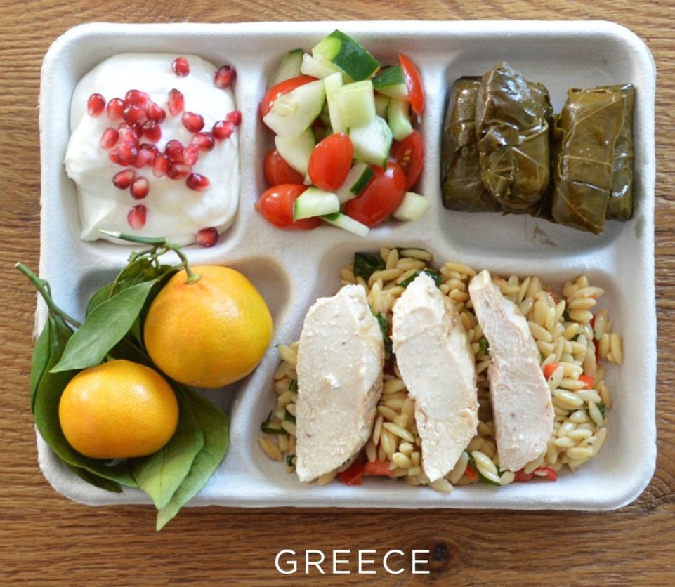 Petit-déjeuner scolaire en Grèce