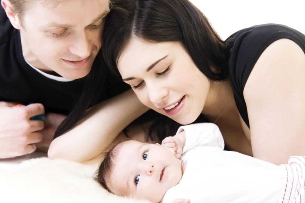 Famille avec bébé