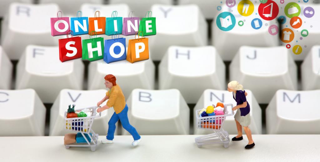 Achat en ligne dans la boutique en ligne