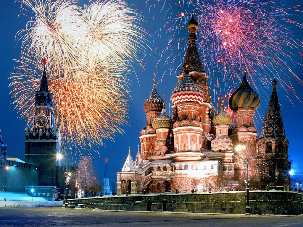 Nouvel An à Moscou