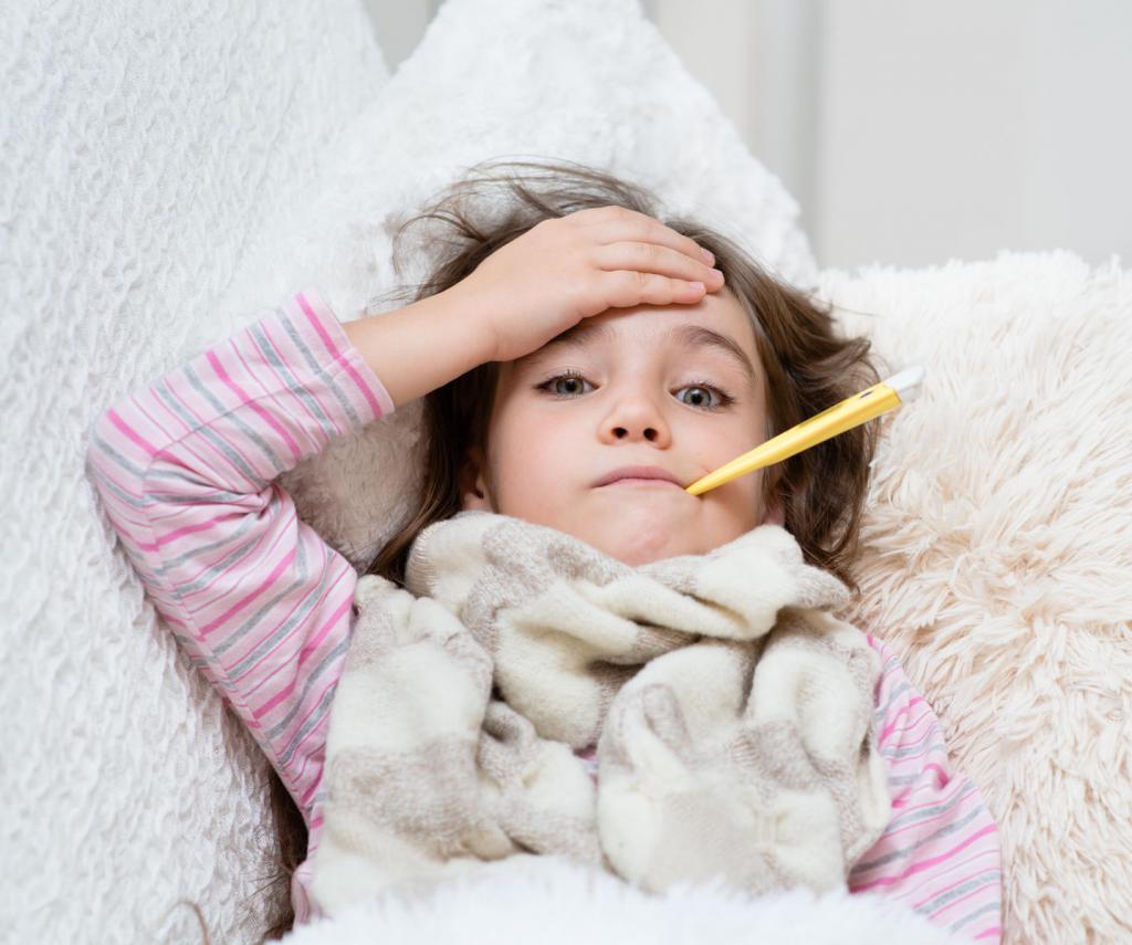 Bébé est malade