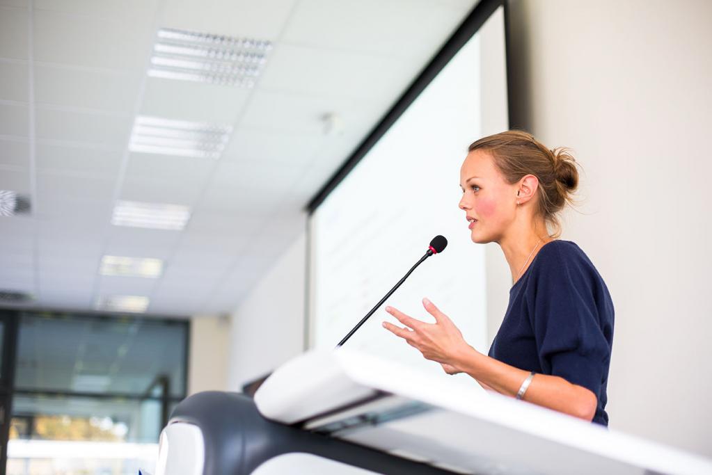 Discours lors de conférences