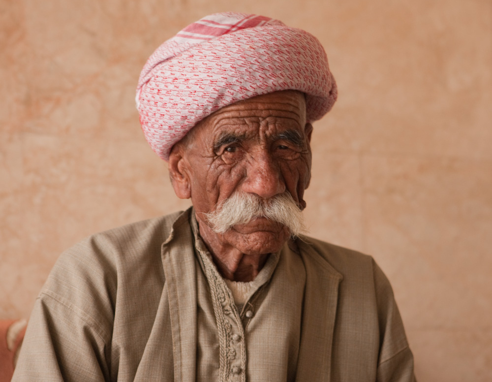 Un vieil homme d'Irak