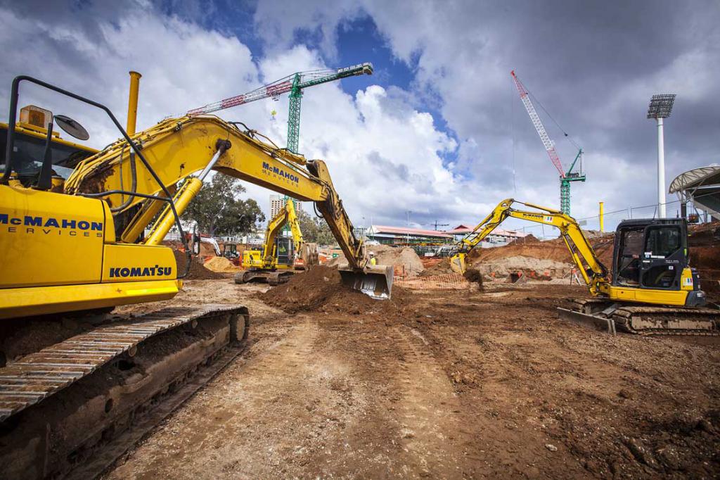 équipe de construction