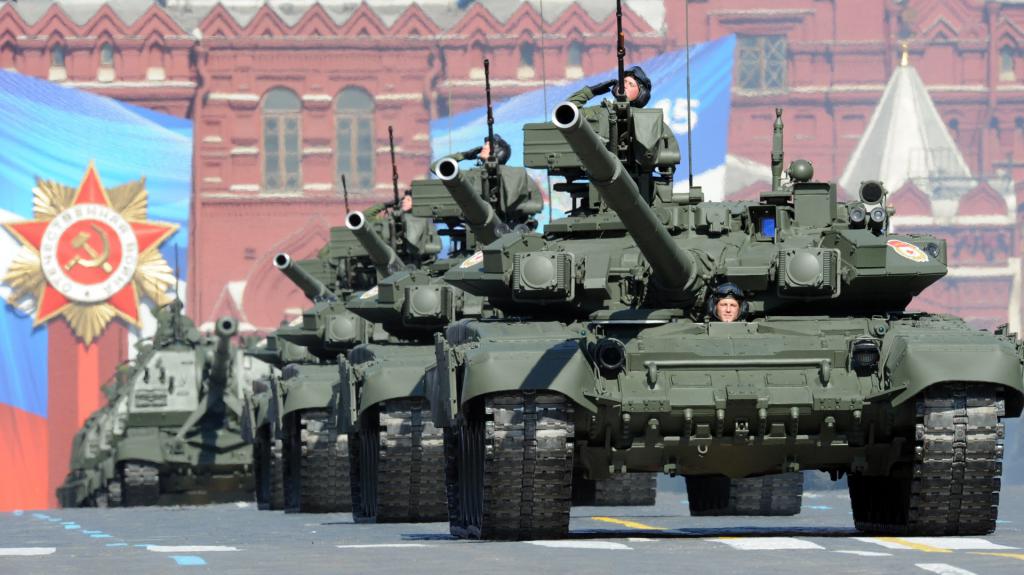 Armée russe en action