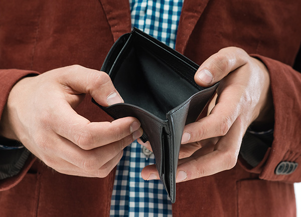 Baisse des revenus, taille du déflateur