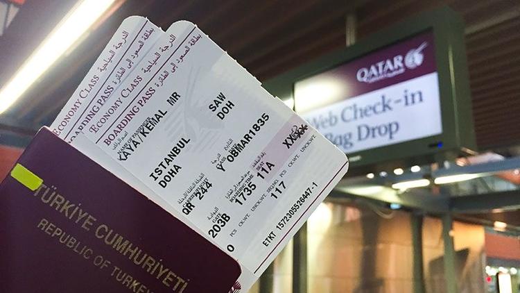 Cartes d'embarquement turques